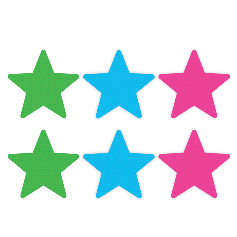 3 Packs Neon Star Pasties