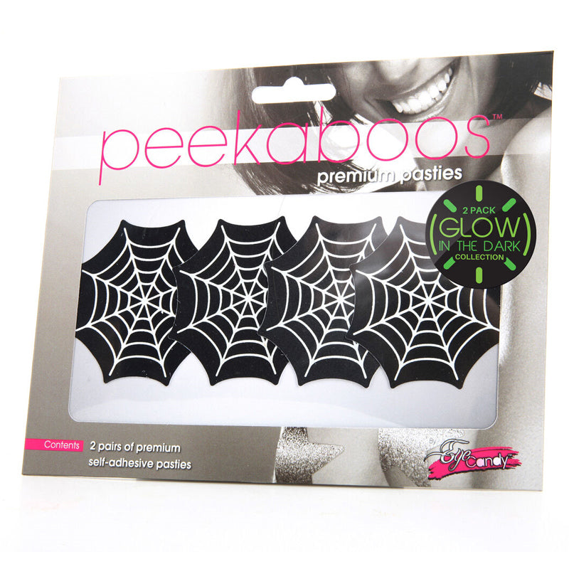 Glow In The Dark Webs Pasties