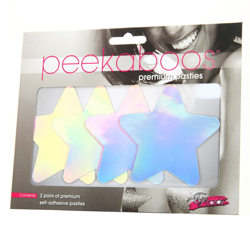 Iridescent Stars Pasties