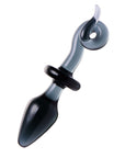 Swine Pig Tail Glass Anal Plug