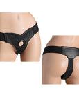 Bella Adjustable Velvet Lined Strap On Harness