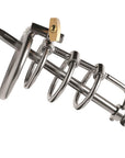 Gates of Hell Stainless Steel Adjustable Cum Through Sound Cage