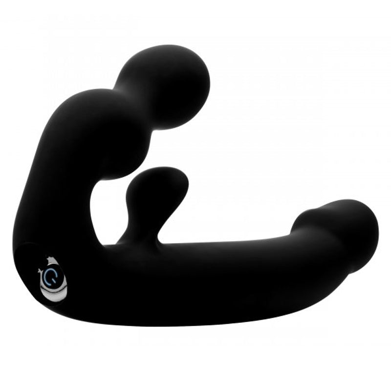 Tri-Volver Rechargeable Strapless Strap On