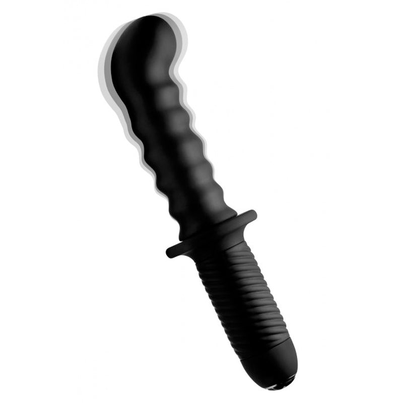 The Skew 10X Silicone Vibrator with Handle