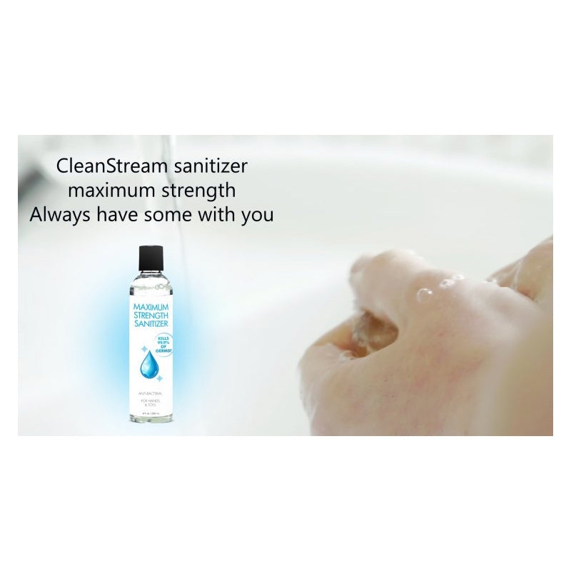 Maximum Strength Sanitizer for Hands -8oz.