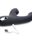 Shegasm 5 Star 13X Silicone Pulsing & Vibrating Rabbit