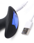 Electro-Spread 64X Vibrating & E-Stim Silicone Butt Plug