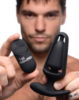 Power Plug 7X Hollow Anal Plug with Remote Control
