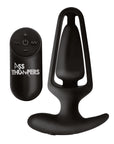 Power Plug 7X Hollow Anal Plug with Remote Control