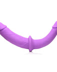 Double Charmer Silicone Double Dildo With Harness