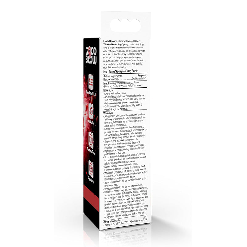 Deep Throat Numbing Spray