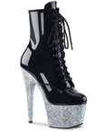 ADORE-1020 Multi Glittered Heel