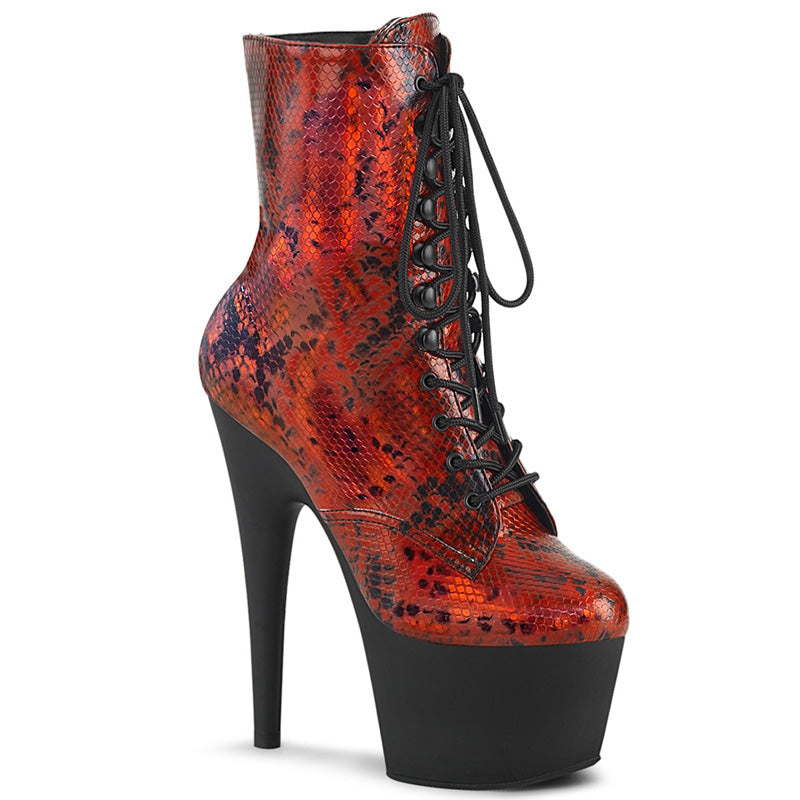 ADORE-1020 Snake Print Heel