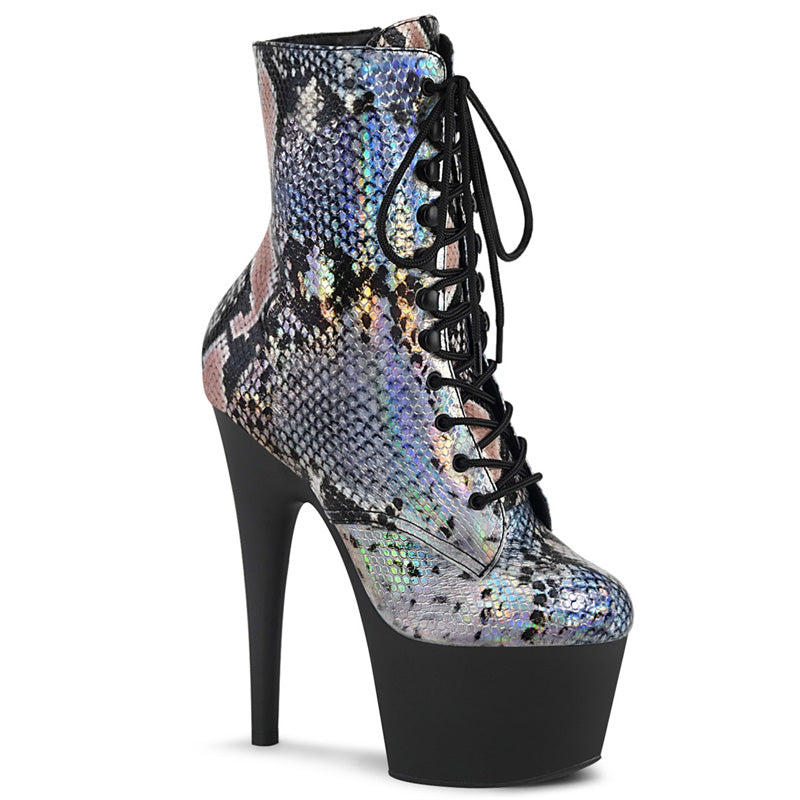 ADORE-1020 Snake Print Heel