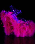 ADORE-708 Marabou Feather Heel