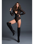 Adore Chloe Sweet & Delicious Fishnet Body With Hoody & Cut Out Back