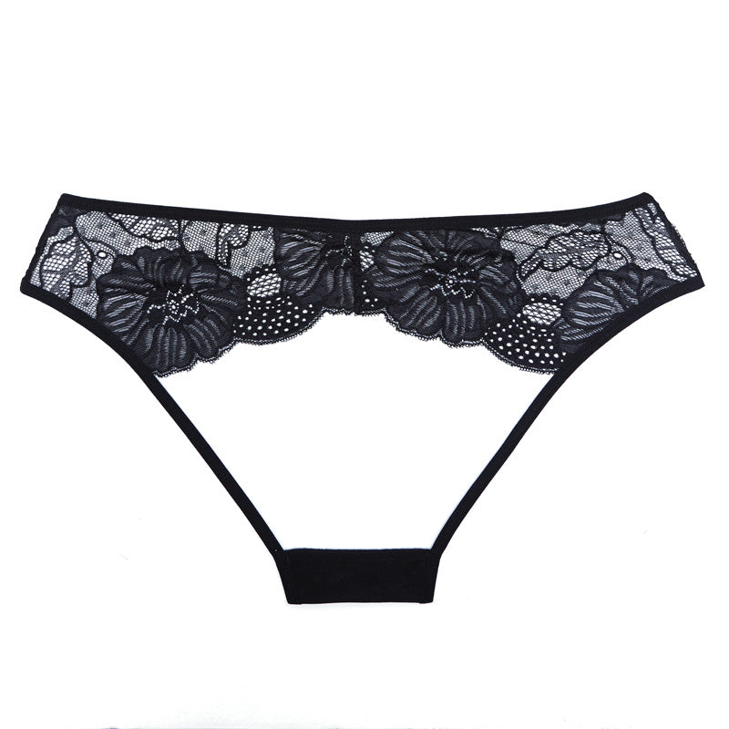 Allure Open Panty With Mesh Front &amp; Sexy Lace Back