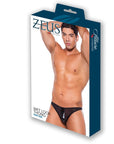 Zeus Wet Look & Hot Mesh Thong
