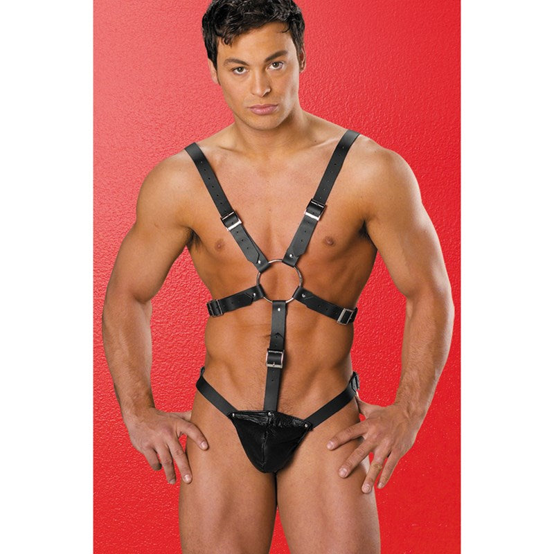 Mens Leather Hot Mens Harness