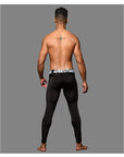 Andrew Christian Strut Mesh Legging with Almost Naked