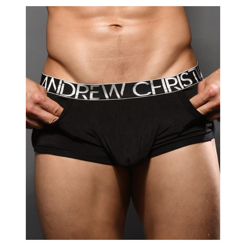 Andrew Christian Ultra Soft Pocket Boxer with Almost Naked