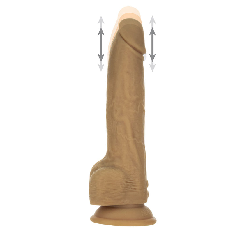 Naked Addiction 9 Inch Thrusting Dong With Remote