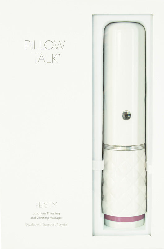 Pillow Talk - Feisty Luxurious Thrusting &amp; Vibrating Massager