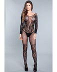 Luv Me Right Lace Bodystocking Fishnet