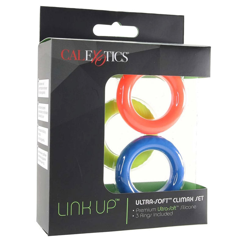 Link Up Ultra-Soft Climax Cock Ring Set