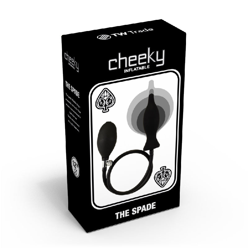 Cheeky The Spade Inflatable Butt Plug