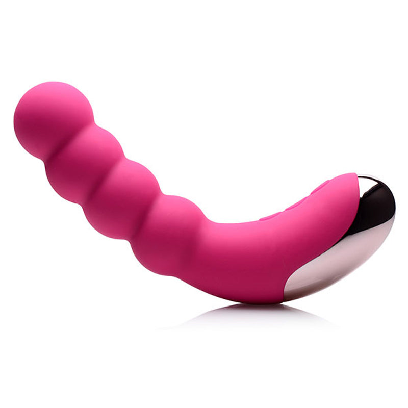 Gossip Silicone Beaded G Spot Rechargeable Vibrator