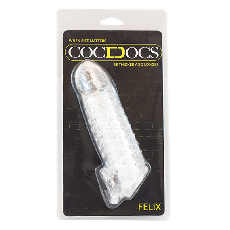 CocDocs Textured Penis Extension - Felix