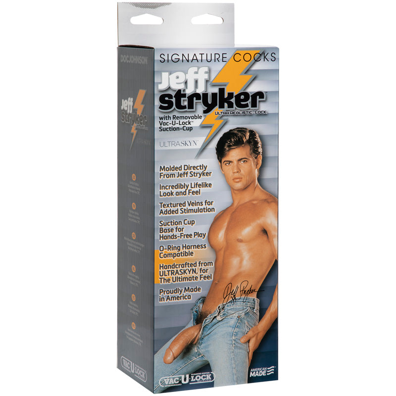 Jeff Stryker Realistic Cock Vac-U-Lock Ultraskyn