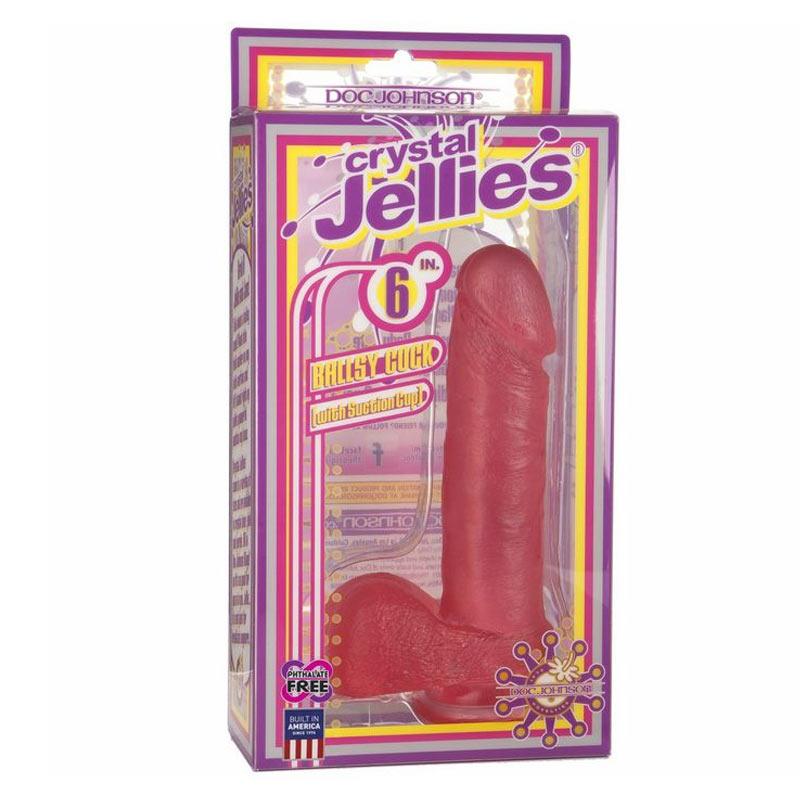 Crystal Jellies Ballsy Super Cock