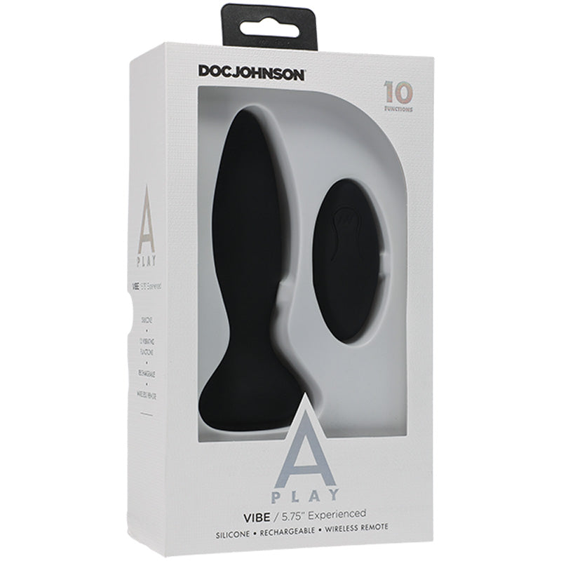 A-Play - Vibe - Experienced - Rechargeable Silicone Anal Plug with Remote