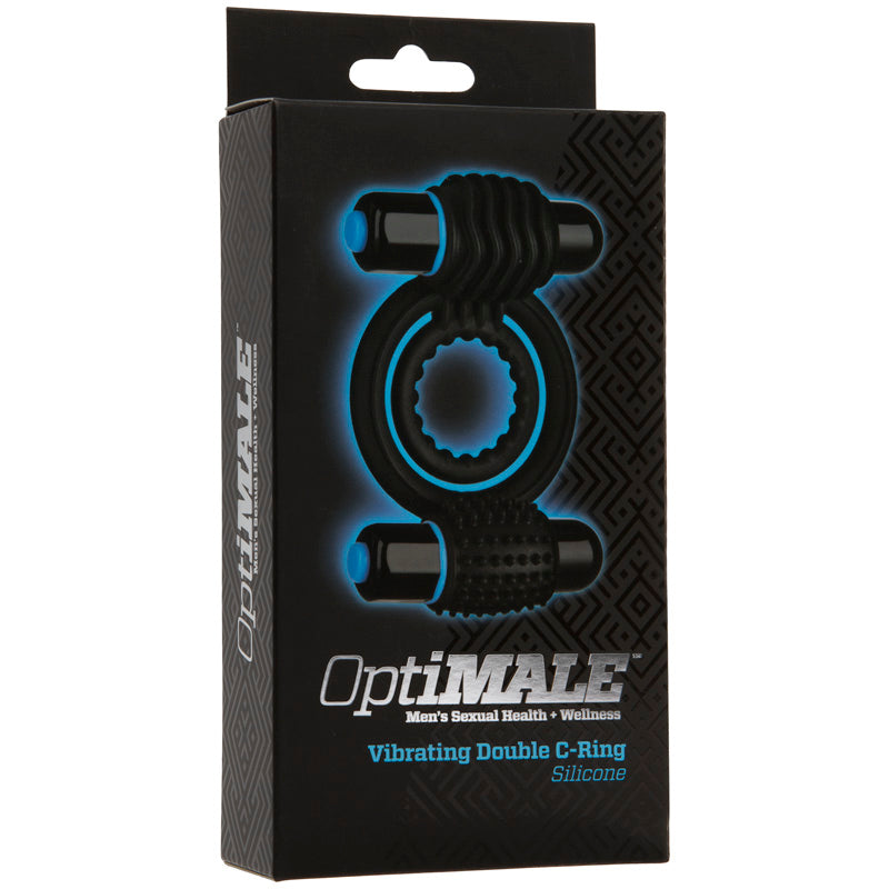 OptiMale Vibrating Double C Ring