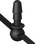 Vac-U-Lock Black Ball Strap Plug