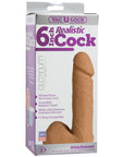 Vac-U-Lock Platinum Realistic 6 Inch Cock - Non-retail Packaging