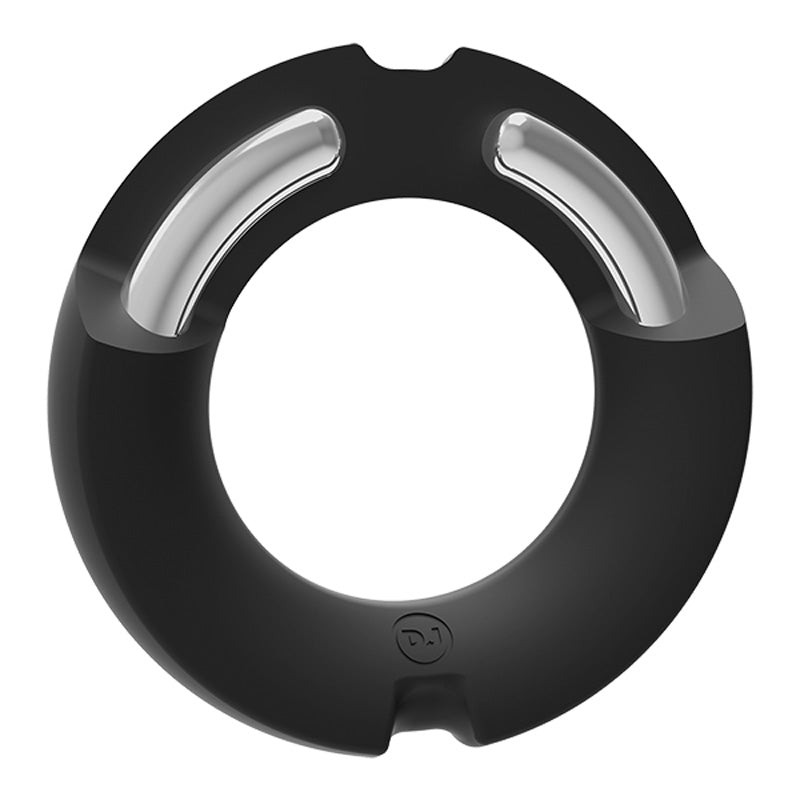 Kink - Silicone-Covered Metal Cock Ring - 35mm