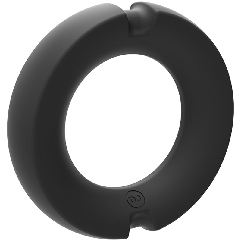 Kink - Silicone-Covered Metal Cock Ring - 50mm