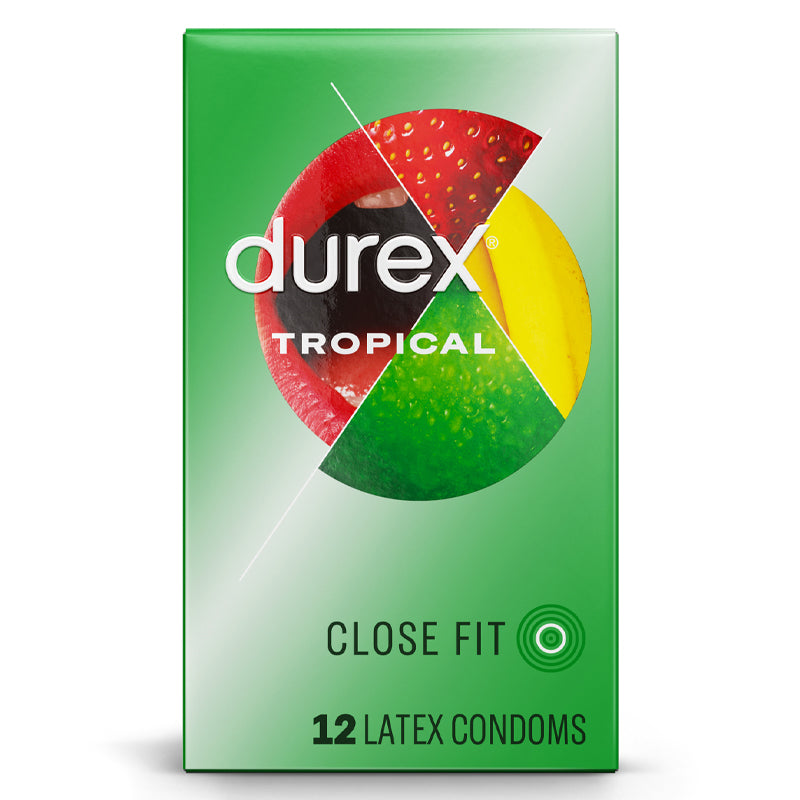 Durex Tropical Flavors Condoms