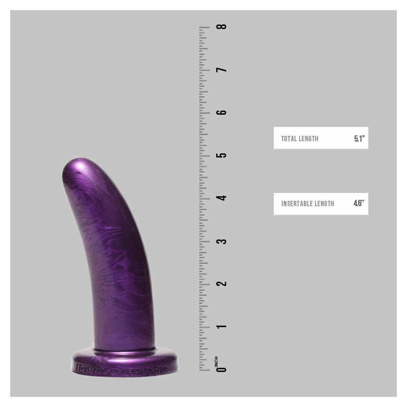 HerSpot Dildos Plum Orchid