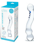 6 Inch Clear Curved G-spot Glass Dildo