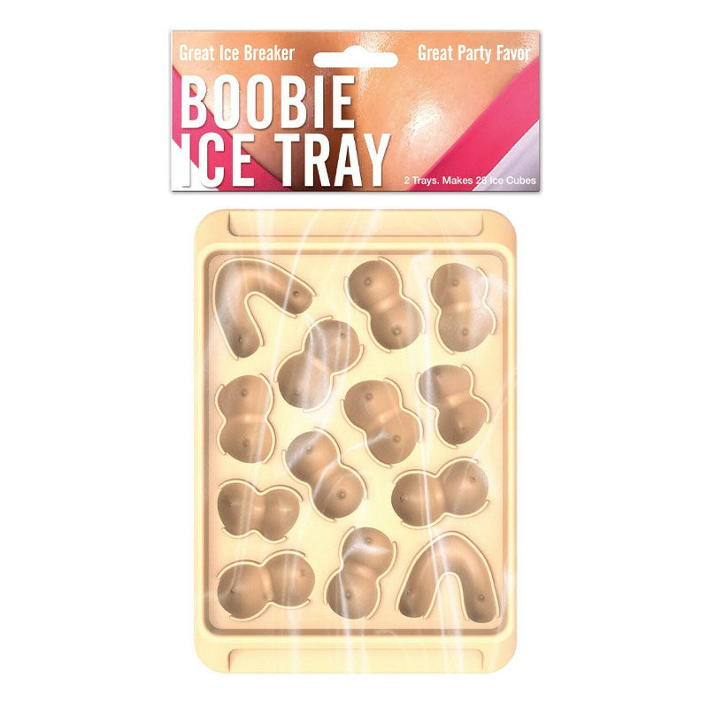 Boobie Ice Cube Tray Assorted Boobie Shapes