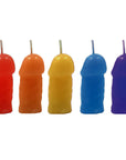 Pecker Party Candles Assorted Colors