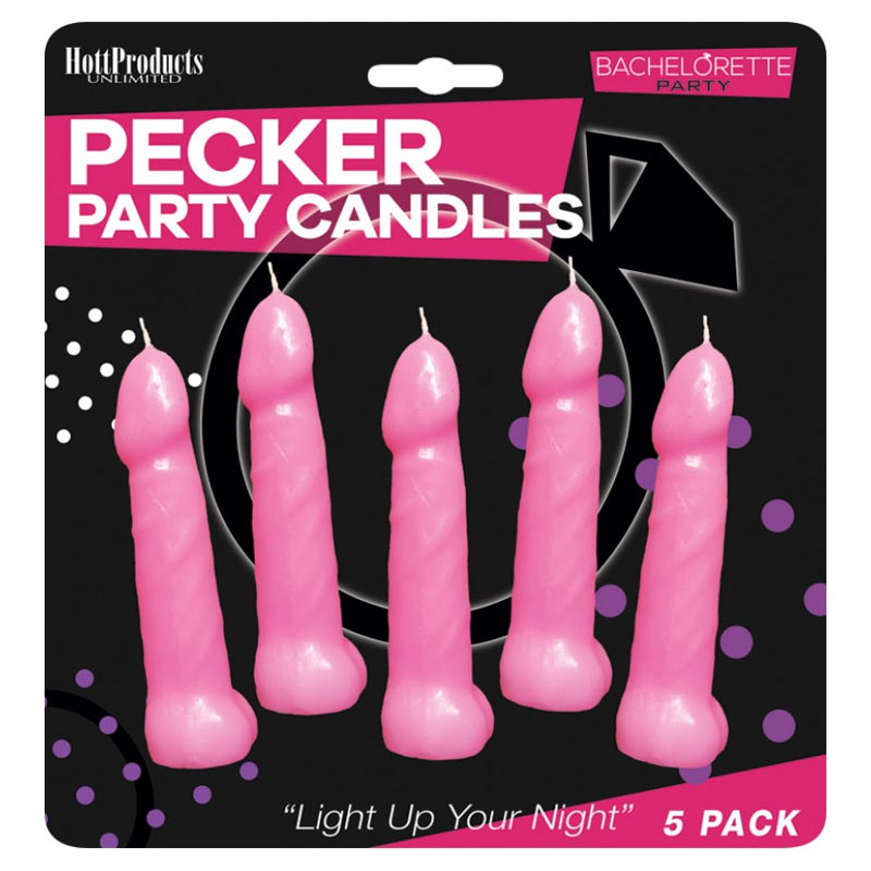 Bachelorette Party Pecker Candles
