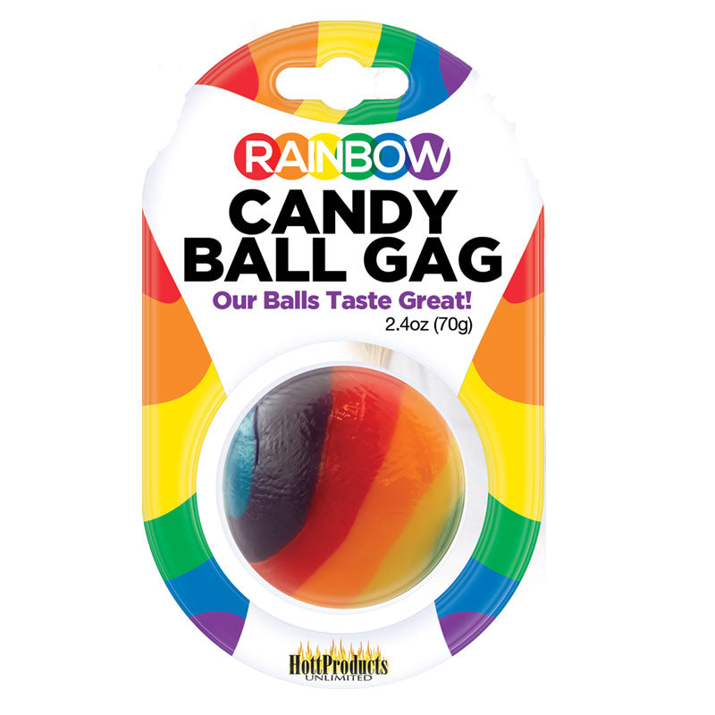 Rainbow Candy Ball Gag