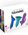 Hidden Pleasures Trio Vibrator Kit