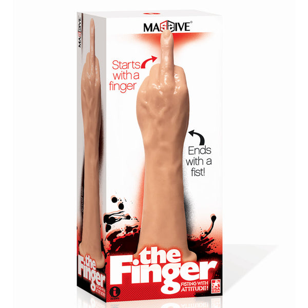sex fist toy Master Series Knuckles Clenched Fist Dildo - Vanilla main image 1