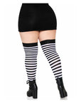 Leg Avenue - Nylon Stocking With Stripe